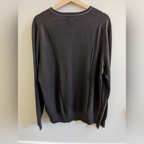 Banana Republic Men's Long Sleeve Sweater Luxury Blend Silk-Blend Large - Picture 2 of 4